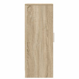 Shoe Cabinet Sonoma Oak 32x35x92 cm Engineered Wood 808975