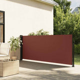 Retractable Side Awning Brown 117x300 cm 4004284