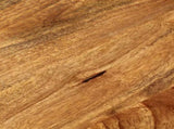 Table Top 50x2.5 cm Round Solid Wood Mango 370072