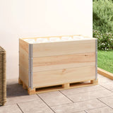Pallet Collars 3 pcs 50x100 cm Solid Pine Wood 310053