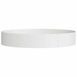 Planter Ring White 120 x 120 x 20 cm Cold-rolled Steel 873636