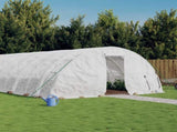 Greenhouse with Steel Frame White 110 m 22x5x2.3 m 3188103