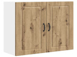 Wall Cabinet PORTO Artisan Oak 80 x 31 x 80 cm Engineered Wood 885414