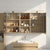 Bathroom Cabinet Set 3 pcs 110 x 10.5 x 60.5 cm Engineered wood 3403722