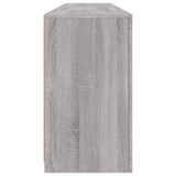 Sideboard with LED Lights Grey Sonoma 164x37x67 cm 3209056