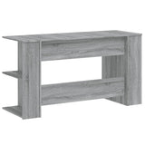 Desk Grey Sonoma 140x50x75 cm Engineered Wood 840553