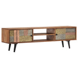 ZNTS TV Cabinet 140x30x40 cm Solid Acacia Wood 247682