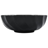 Wash Basin 46x17 cm Ceramic Black 143922