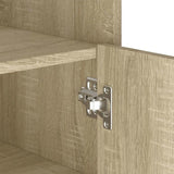 Sideboard Sonoma Oak 45x35x75 cm Engineered Wood 848397