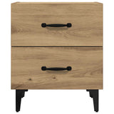 Bed Cabinet 2 pcs Artisan Oak 40 x 35 x 47.5 cm Engineered Wood 880568