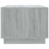 Coffee Table Grey Sonoma 102x55x43 cm Engineered Wood 813084