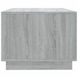 Coffee Table Grey Sonoma 102x55x43 cm Engineered Wood 813084