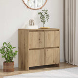 Sideboard Artisan Oak 70 x 41 x 75 cm Engineered Wood 875229