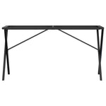 ZNTS Dining Table Legs X-Frame 140x60x73 cm Steel 357911