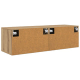 Wall Cabinet 2 pcs 120 x 36.5 x 35 cm Engineered Wood 3445759