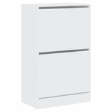 Shoe Cabinet White 60x34x96.5 cm Engineered Wood 839945