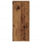 Plant Stands 2 pcs Old Wood 30x30x70 cm Engineered wood 852931