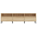 TV Cabinet Sonoma Oak 150x30x44.5 cm Engineered Wood 831295