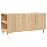 Coffee Table Sonoma Oak 102x44.5x50 cm Engineered Wood 830999
