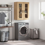 Wall Mounted Cabinet Sonoma Oak 69.5x34x90 cm 828487