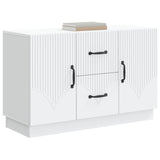 Sideboard with Drawer White 89 x 34.5 x 57 cm Engineered Wood 895345