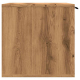 Cat Litter Box Enclosure Artisian Oak 60x40x40 cm Engineered Wood 857732