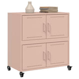 Sideboard Pink 68x39x72 cm Steel 846651