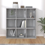 Book Cabinet Grey Sonoma Engineered wood Medium Book Cabinet 815451