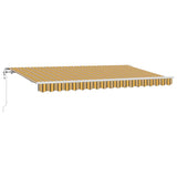 Retractable Awning Multicolour 400 x 200 cm 3329851