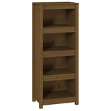 Book Cabinet Honey Brown 50x35x125.5 cm Solid Wood Pine 821712