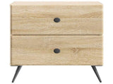 Bedside Cabinet 2 pcs Sonoma Oak 43 x 34.5 x 47.5 cm 895450