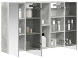 Bathroom Mirror Cabinet Concrete Grey 73.5 x 15.5 x 70 cm 889258