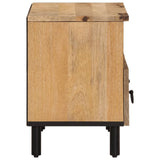 TV Cabinet 70x33x46 cm Solid Wood Mango 358213