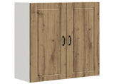 Wall Cabinet PORTO Artisan Oak 80 x 31 x 100 cm Engineered Wood 885504