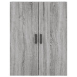 Highboard Grey Sonoma 69.5x34x180 cm Engineered Wood 3195849