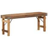 Bench Natural 110 x 35 x 46 cm Reclaimed Old Wood 4019621