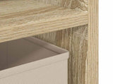 Lowboard with Drawer Sonoma Oak 87 x 27.5 x 43 cm 8000582