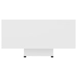 Coffee Table White 85x55x31 cm Engineered Wood 803380