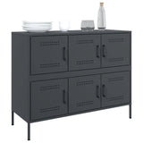 Sideboard Anthracite 100.5x39x79 cm Steel 843098