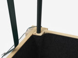 Wooden Planter Box with Greenhouse Cover and Bed Liner, Raised Garden Bed for Vegetables, Flowers, T3398P322156