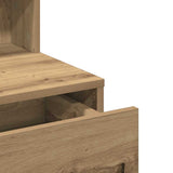 Dressing Table Artisan Oak 80 x 41 x 134.5 cm Engineered Wood 871538