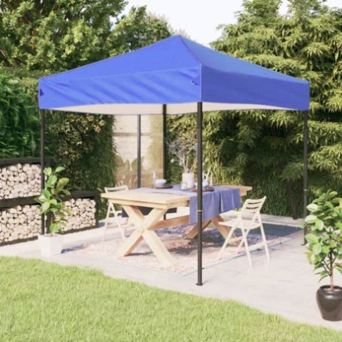 ZNTS Folding Party Tent Blue 2x2 m 93493