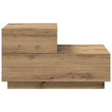 Bedside Cabinet Artisan Oak 70 x 36 x 40.5 cm Engineered Wood 863064