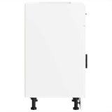 Kitchen Base Cabinet Porto White Engineered Wood 853947