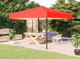 Folding Party Tent Red 2x2 m 93499