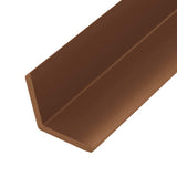5 pcs Decking Angle Trims WPC 170 cm Teak Colour 45021