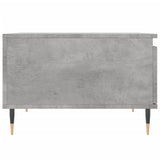 Coffee Table Concrete Grey 55x55x36.5 cm Engineered Wood 830752