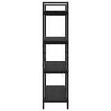 Bookshelf Black Oak 100 x 33.5 x 140 cm Engineered Wood 883940