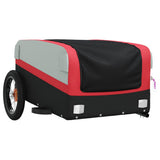 Bike Trailer Black and Red 30 kg Iron 94034