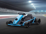 24V Drift Kart, Electric Ride-On Racing Go Kart w/ 2 Speeds, Steering Wheel, Pedals for Kids Aged T3398P348397